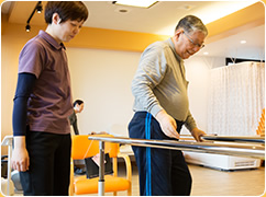 オーダーメイドのリハビリメニュー